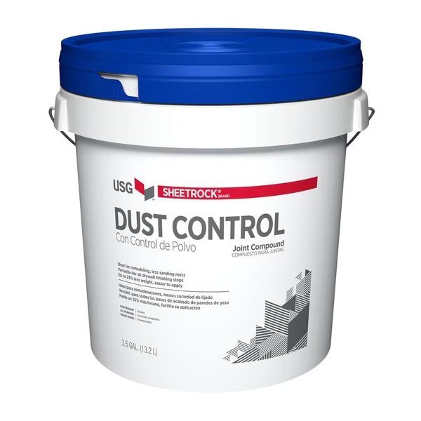 Off-White Dust Control Joint Compound 3.5 gal, Sheetrock, Mfr#: 380059
